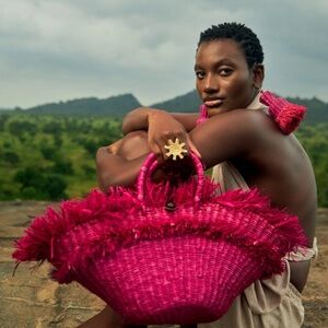 Raffia Sunga Beach Bag